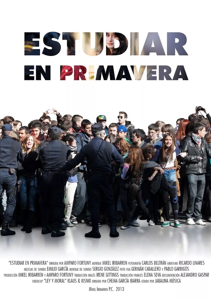 Estudiar en primavera (2014) постер