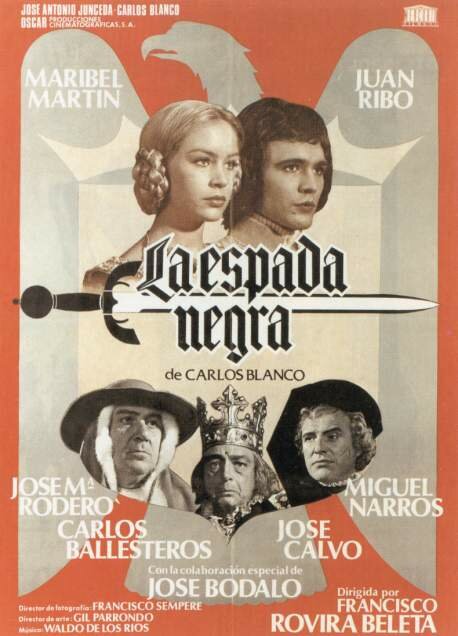 La espada negra (1976) постер